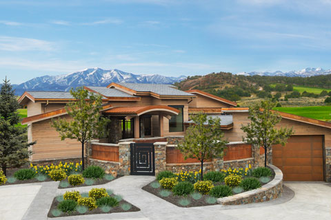 David and Marianne Heaps' Custom Home by Kevin Price in Red Ledges