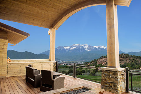 Custom Home by Kevin Price in Red Ledges near Park City, Utah
