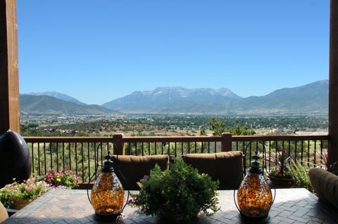 Kevin Price Designs - Red Ledges 89 near Park City, Utah Patio with a View